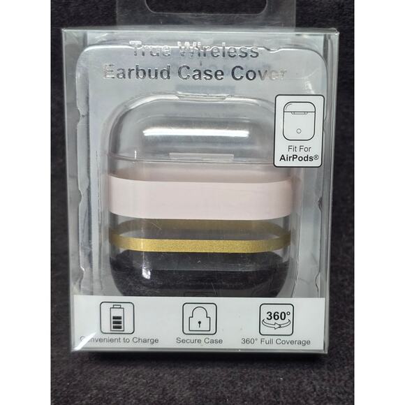 True Wireless Earbud Case Cover Fit for AirPods Convenient to Charge Secure Case - Picture 2 of 10